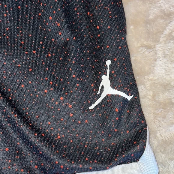 Jordan Black Shorts with Neon and White Details - Picture 4 of 9